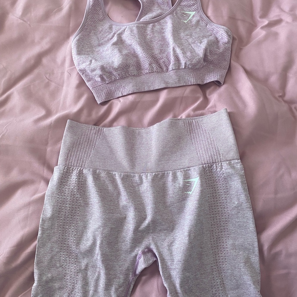 Gymshark Vital Seamless Sports Bra and Biker Short